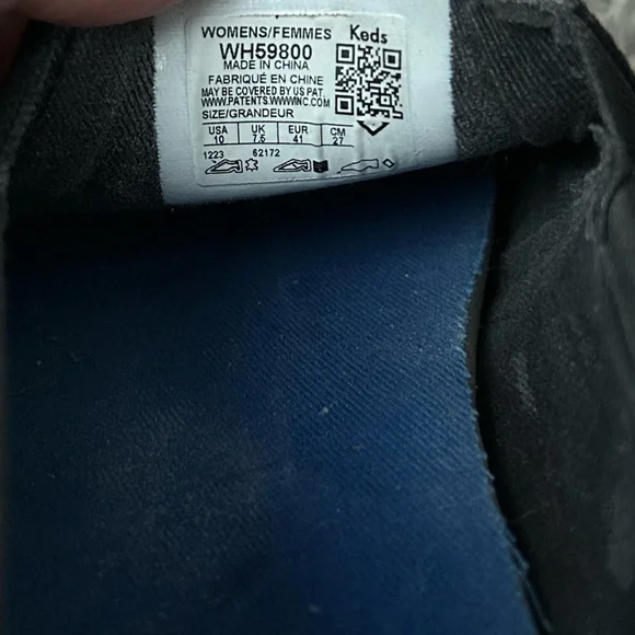 Keds women’s Black Slip-On Loafers size 10 - Picture 3 of 3